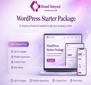 WordPress Starter Package 💻